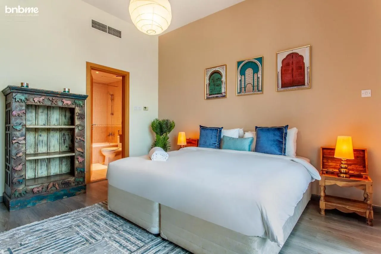 Bnbmehomes - Jlt Cluster P - Modern 1 Bedroom Apt - 2506 Dubaj 0*,
